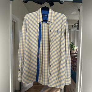 American Navigation Blue Slim Fit Shirt dress shirt formal